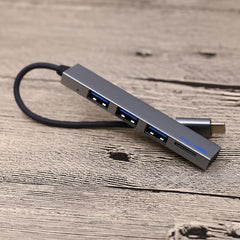 USB C Hub Adapter USB-C to Card Reader 3 Ports USB 3.0