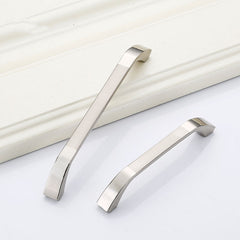 Zinc Kitchen Cabinet Handles Bar Drawer Handle Pull Gold Silvercolor 96MM 128MM