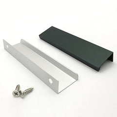 Aluminum Kitchen Cabinet Bar Handles Drawer Handle Pull black 64 MM 96MM 128MM 160MM 256MM 320MM
