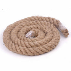 2m Sisal 50mm Rope Natural Twine Cord Thick Jute Hemp Manila Crafting Home Decor