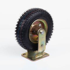 8 Inch Fixed Castor Caster Pneumatic Tyres Tyre Wheel Trolley Cart Wheelbarrow