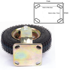 8 Inch Fixed Castor Caster Pneumatic Tyres Tyre Wheel Trolley Cart Wheelbarrow