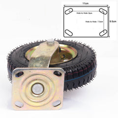 8 Inch Swivel Castor Caster Pneumatic Tyres Tyre Wheels Trolley Cart Wheelbarrow