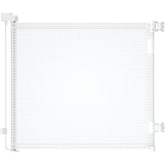 Retractable 1.5M Doorways Hallways Stairs Baby Gate Dog Pet Gate Indoor Outdoor Safety Gates White