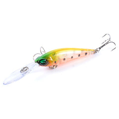 6x Popper Minnow 9.4cm Fishing Lure Lures Surface Tackle Fresh Saltwater