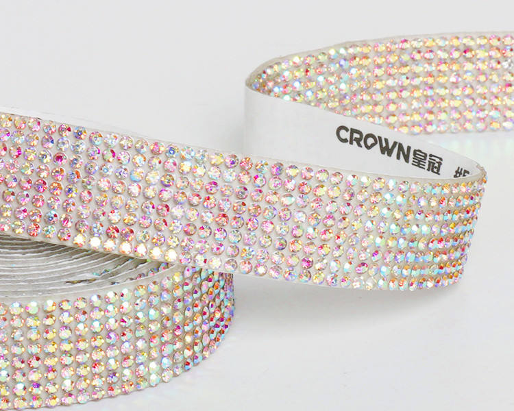 Self-Adhesive Diamond Crystal Sticker DIY Bling Rhinestones for Car Water Glass Phone Case Decoration