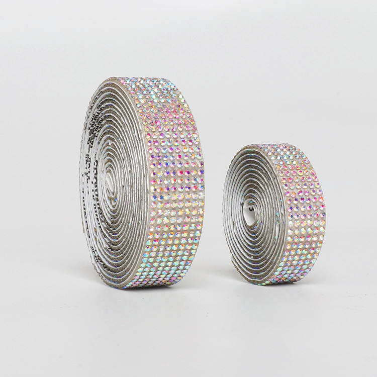 Self-Adhesive Diamond Crystal Sticker DIY Bling Rhinestones for Car Water Glass Phone Case Decoration