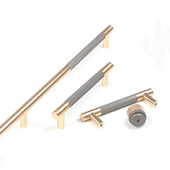 Gold Solid Modern Design Furniture Kitchen Cabinet Handles Drawer Bar Handle Pull Knob