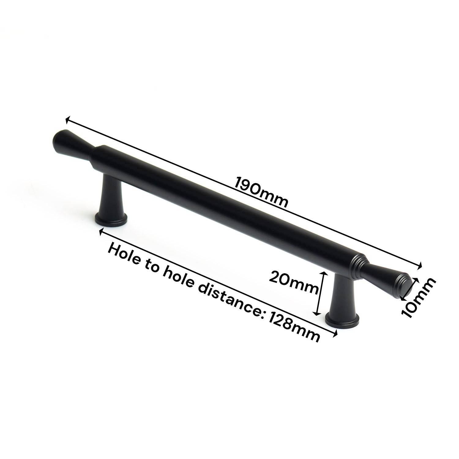 Gold Black Zinc Kitchen Cabinet Handles Drawer Bar Handle Pull 96mm 128mm