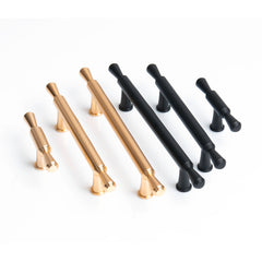 Gold Black Zinc Kitchen Cabinet Handles Drawer Bar Handle Pull 96mm 128mm