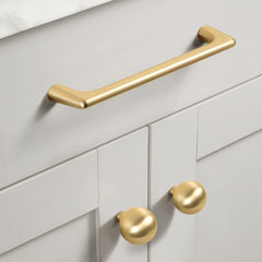 Black Gold Zinc Kitchen Cabinet Handles Drawer Bar Handle Pull 96mm 128mm 160mm 192mm 320mm