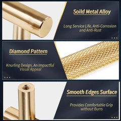 96MM 128MM 160MM Cabinet Handles Gold Drawer Pulls Knobs Hardware for Kitchen Bathroom Furniture Cupboard