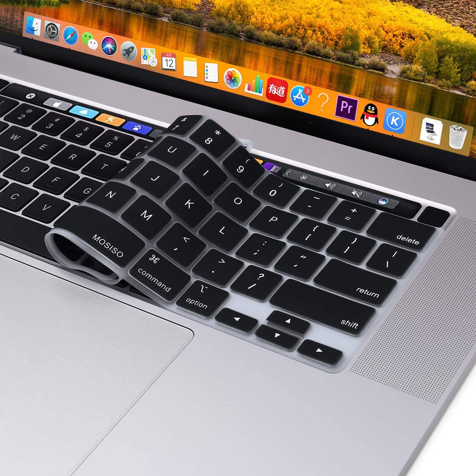 Keyboard Cover Skin For MacBook Pro 13 Pro 16 A2338 A2289 A2251 A2141 M1 M2 2020 to 2023