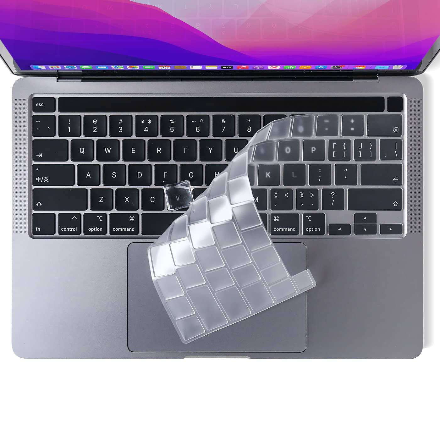 Keyboard Cover Skin For MacBook Pro 13 Pro 16 A2338 A2289 A2251 A2141 M1 M2 2020 to 2023