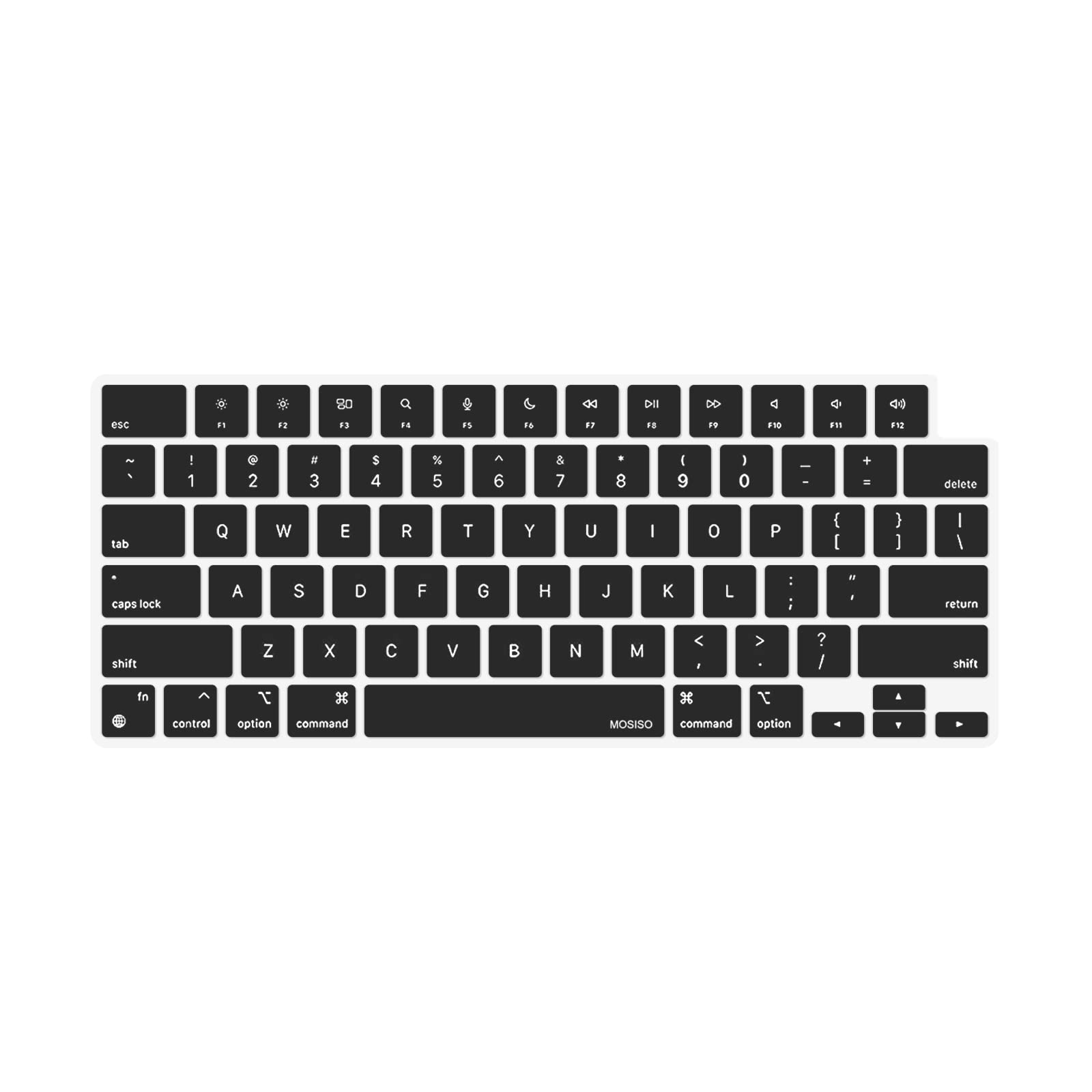 Keyboard Cover Skin For MacBook Air Pro 13 13.6 14 15.3 16 A2442 A2779 A2485 A2780 A2681 A2941 M1 M2 2021 to 2023