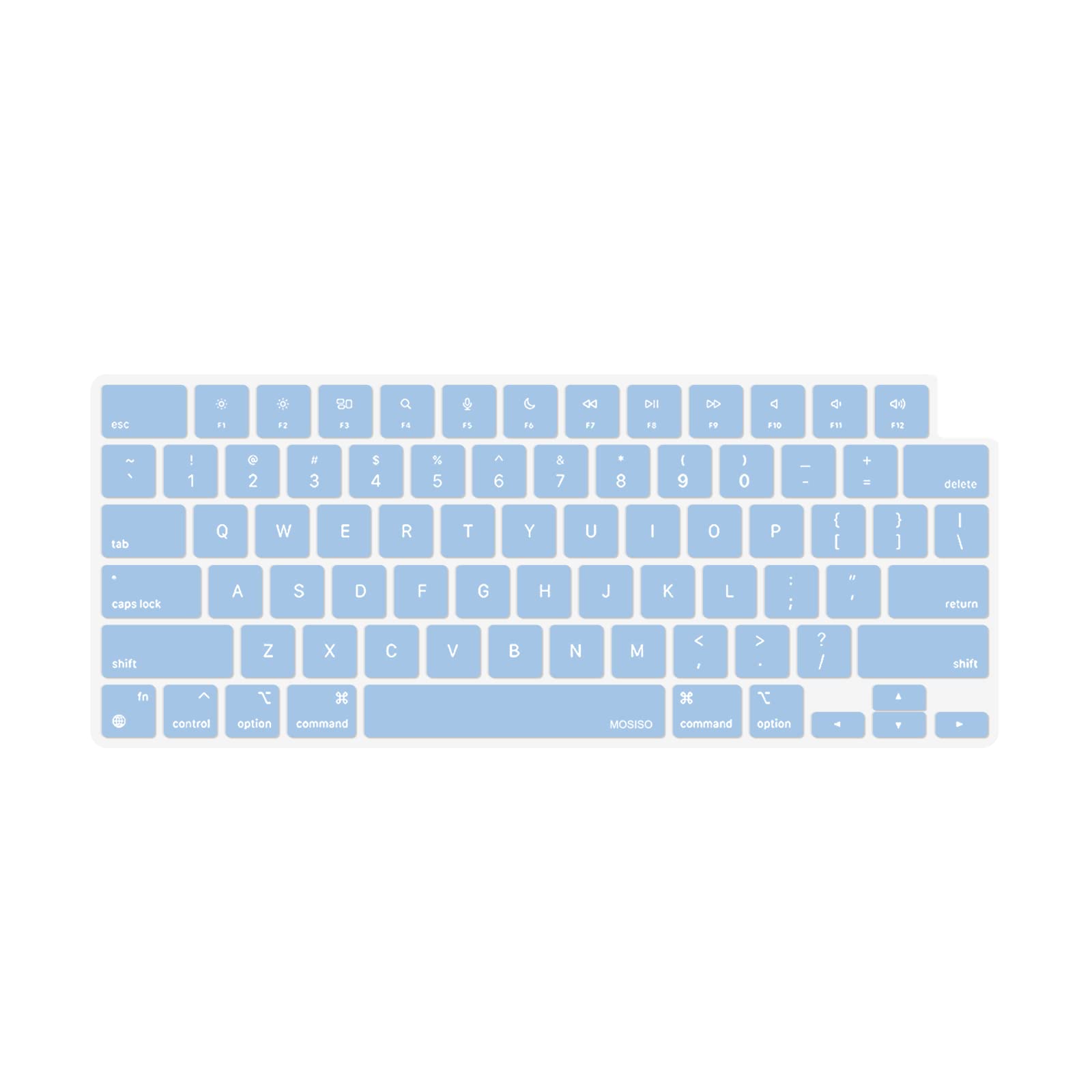 Keyboard Cover Skin For MacBook Air Pro 13 13.6 14 15.3 16 A2442 A2779 A2485 A2780 A2681 A2941 M1 M2 2021 to 2023