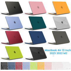 2023 2022 MacBook Air 13 inch case M2 Model A2681 Hard Shell Case Keyboard Cover