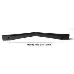 96MM 128MM 160MM 192MM Black Zinc Alloy Kitchen Nickel Door Cabinet Drawer Handle Pulls
