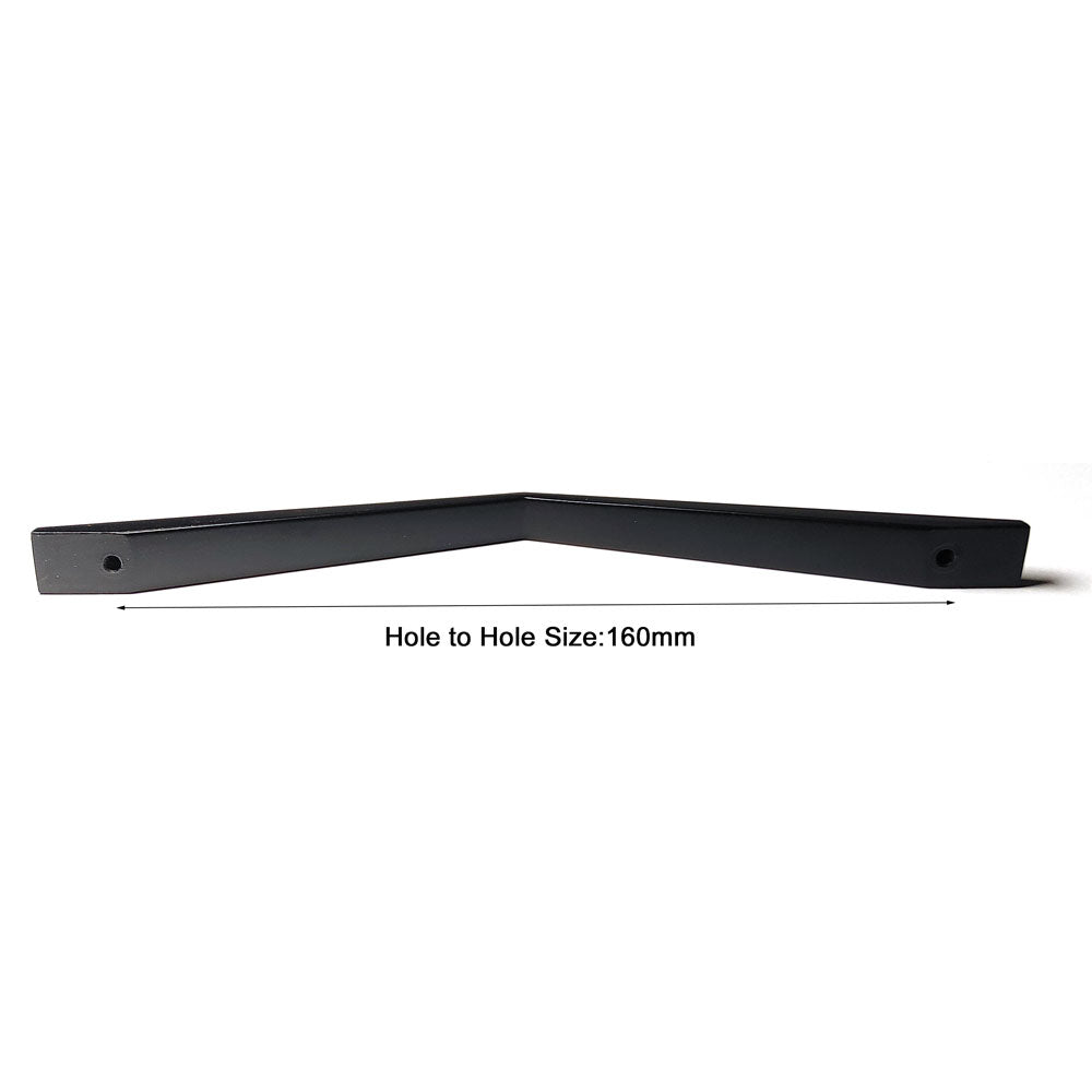 96MM 128MM 160MM 192MM Black Zinc Alloy Kitchen Nickel Door Cabinet Drawer Handle Pulls