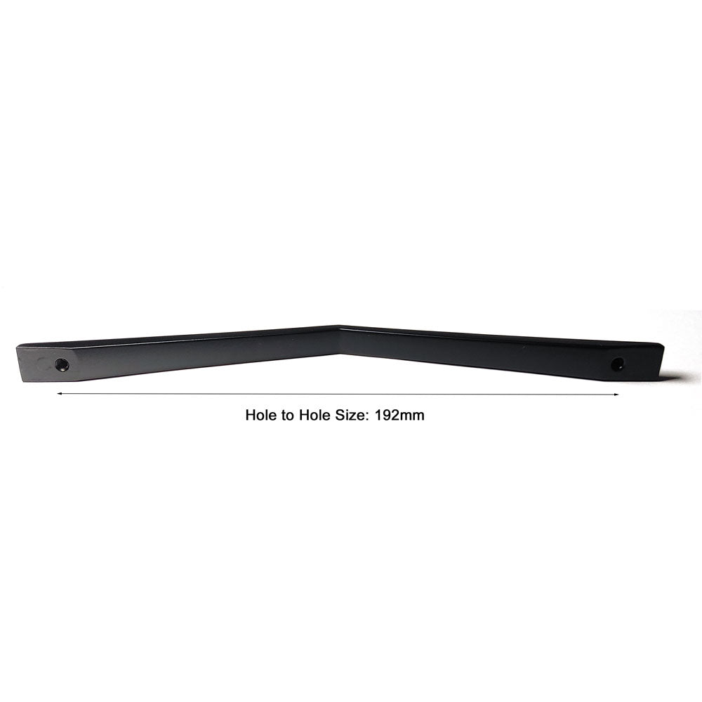 96MM 128MM 160MM 192MM Black Zinc Alloy Kitchen Nickel Door Cabinet Drawer Handle Pulls