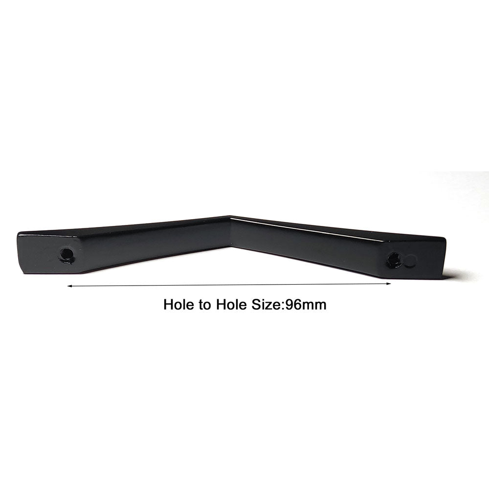 96MM 128MM 160MM 192MM Black Zinc Alloy Kitchen Nickel Door Cabinet Drawer Handle Pulls