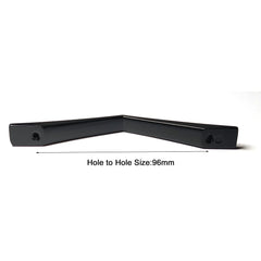 96MM 128MM 160MM 192MM Black Zinc Alloy Kitchen Nickel Door Cabinet Drawer Handle Pulls