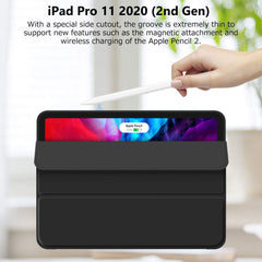 iPad Pro 11 Inch 2020-2022 Soft Tpu Smart Premium Case Auto Sleep Wake Stand Cover Pencil holder