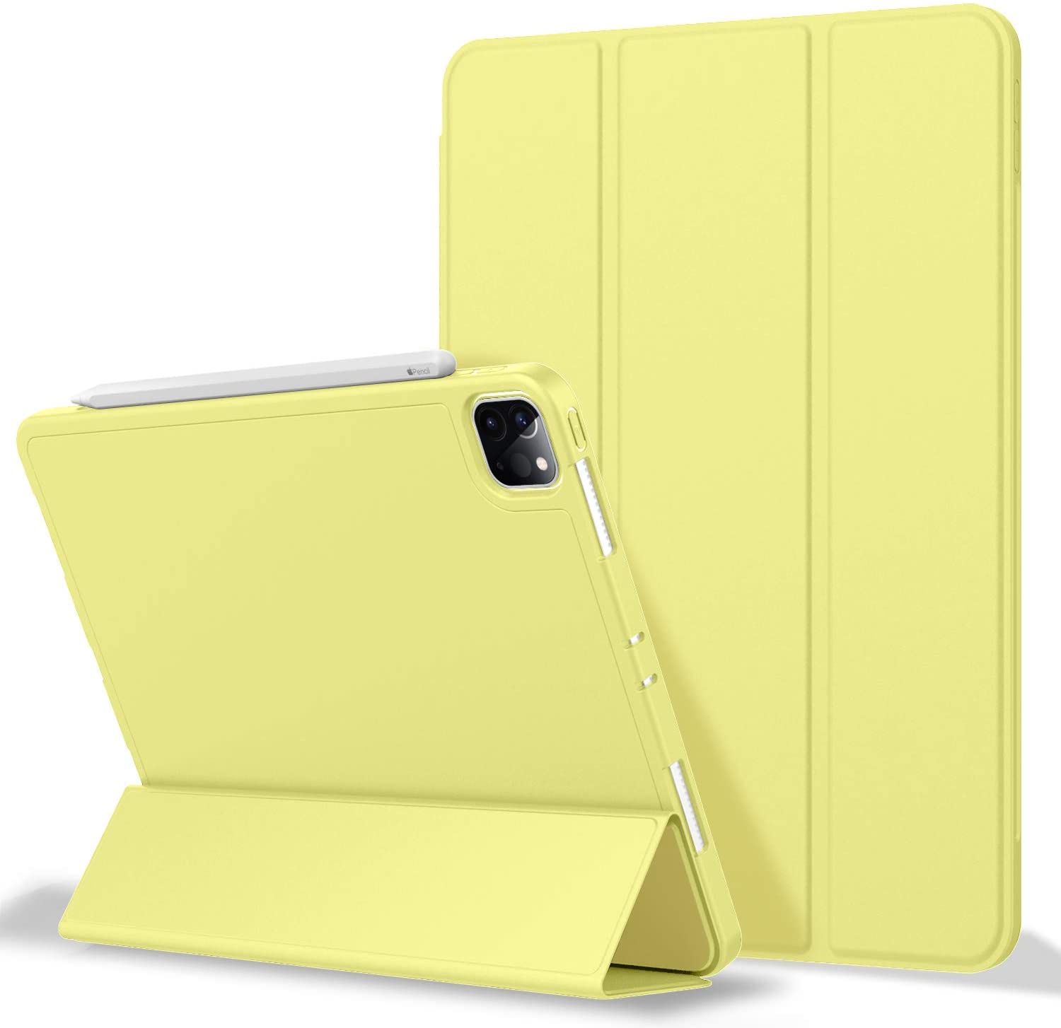 iPad Pro 11 Inch 2020-2022 Soft Tpu Smart Premium Case Auto Sleep Wake Stand Cover Pencil holder