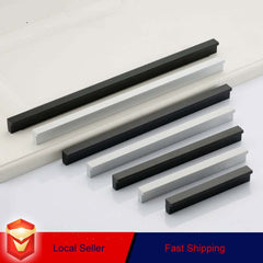 Zinc Kitchen Cabinet Handles Drawer Bar Handle Pull 96mm 128mm 160mm - 320mm