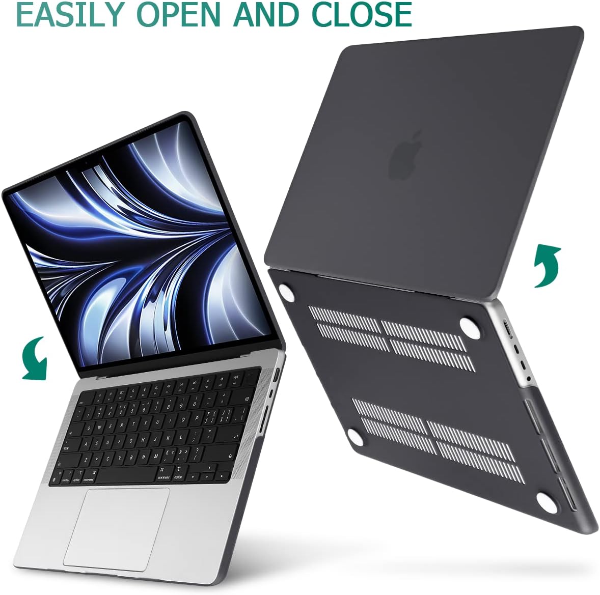 MacBook Pro 14 Max Inch Case 2023 2022 2021 M2 A2779 M1 A2442 Hardshell Case Keyboard Cover