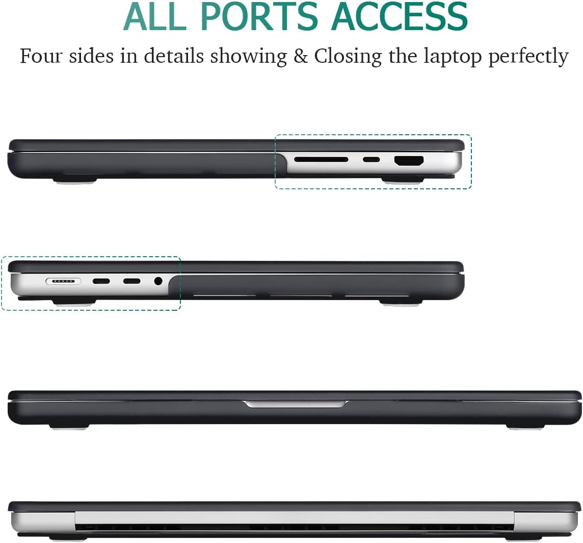 MacBook Pro 14 Max Inch Case 2023 2022 2021 M2 A2779 M1 A2442 Hardshell Case Keyboard Cover