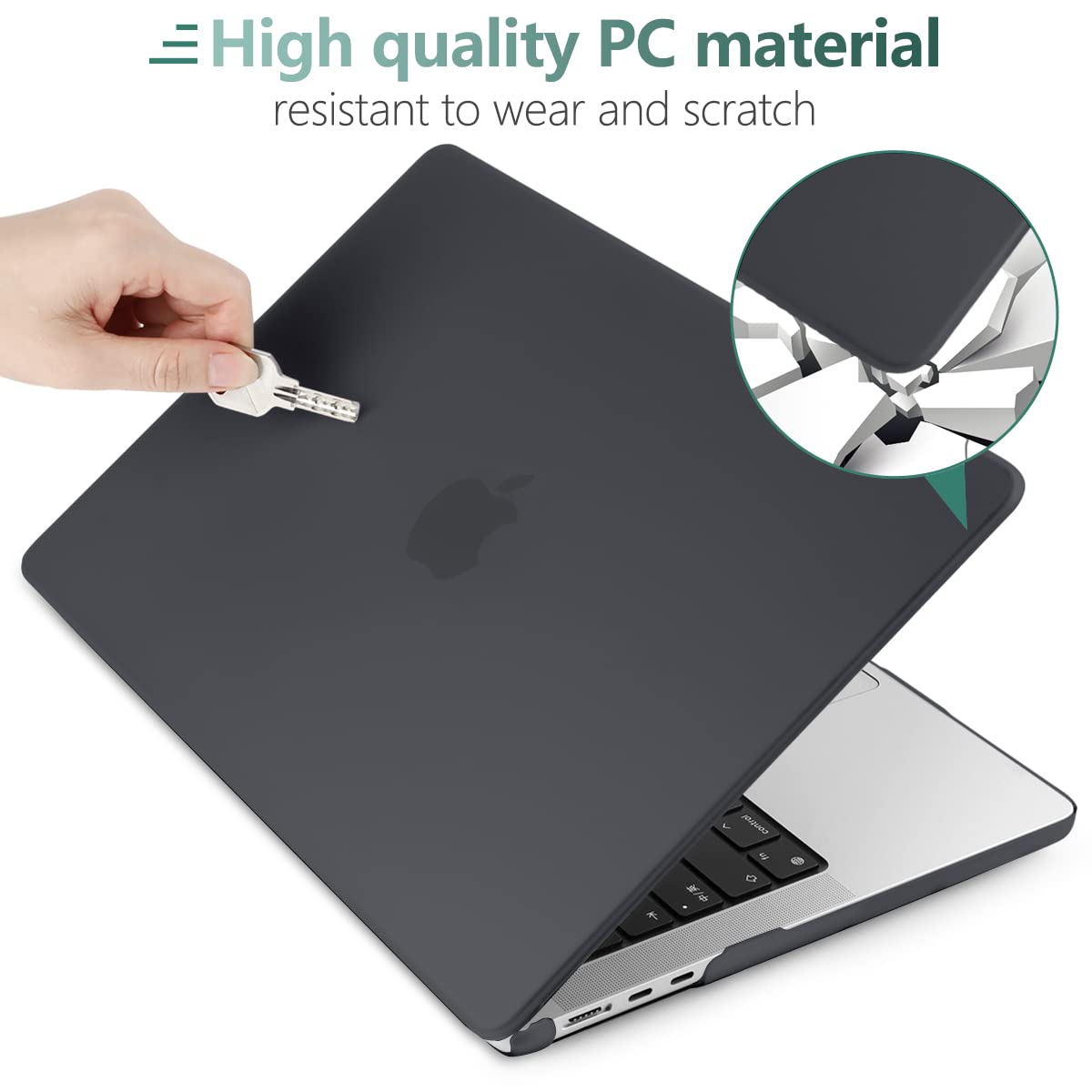 2023 2022 MacBook Air 13 inch case M2 Model A2681 Hard Shell Case Keyboard Cover