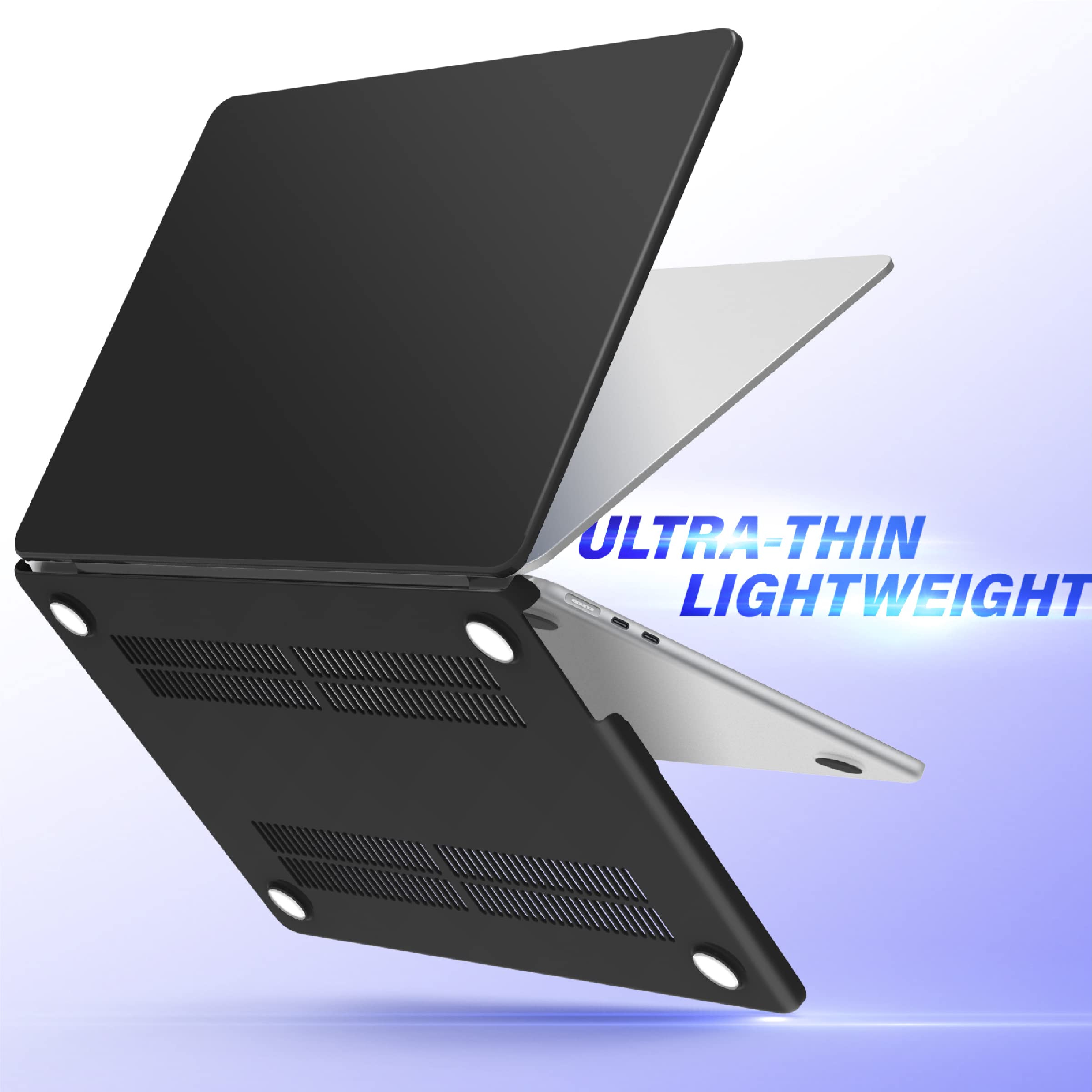 2023 2022 MacBook Air 13 inch case M2 Model A2681 Hard Shell Case Keyboard Cover