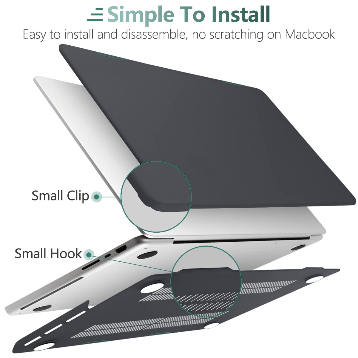 MacBook Pro 16 inch Case 2023 2022 2021 M2 A2780 A2485 M1 Pro/Max Hard Shell Case Keyboard Cover
