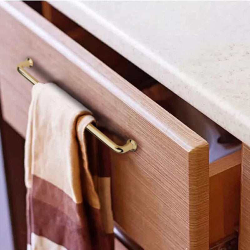 96mm128mm 192mm Polished gold Furniture Kitchen Bathroom Cabinet Handles Drawer Bar Handle Pull Knob