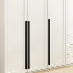 Solid Zinc Furniture Kitchen Bathroom Cabinet Handles Drawer Bar Handle Pull Knob Gold Black 96mm 128mm 160mm 192mm 320mm