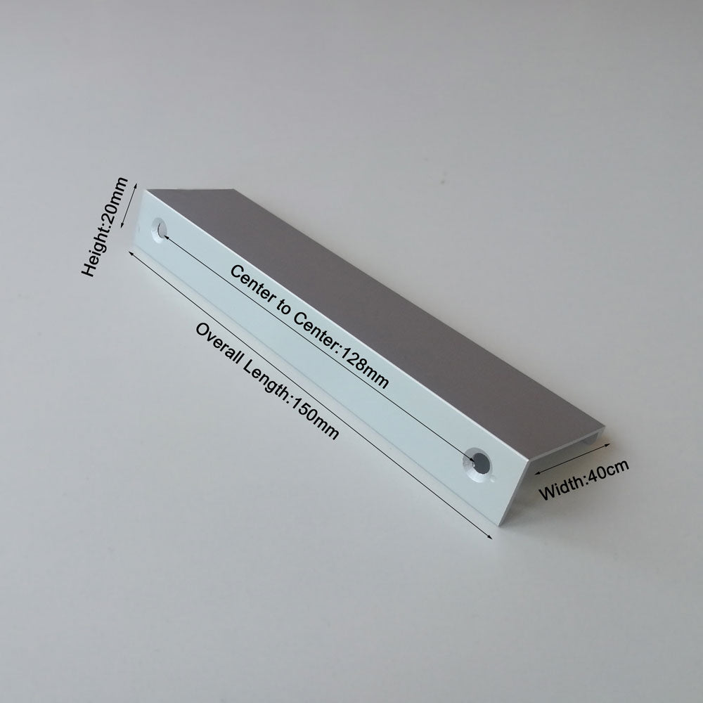 Aluminum Kitchen Cabinet Bar Handles  Drawer Handle Pull black 64 MM 96MM 128MM 160MM 256MM 320MM