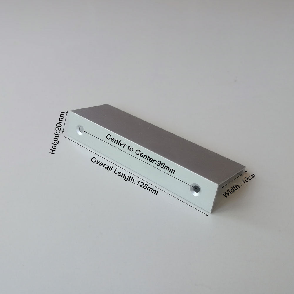 Aluminum Kitchen Cabinet Bar Handles  Drawer Handle Pull black 64 MM 96MM 128MM 160MM 256MM 320MM