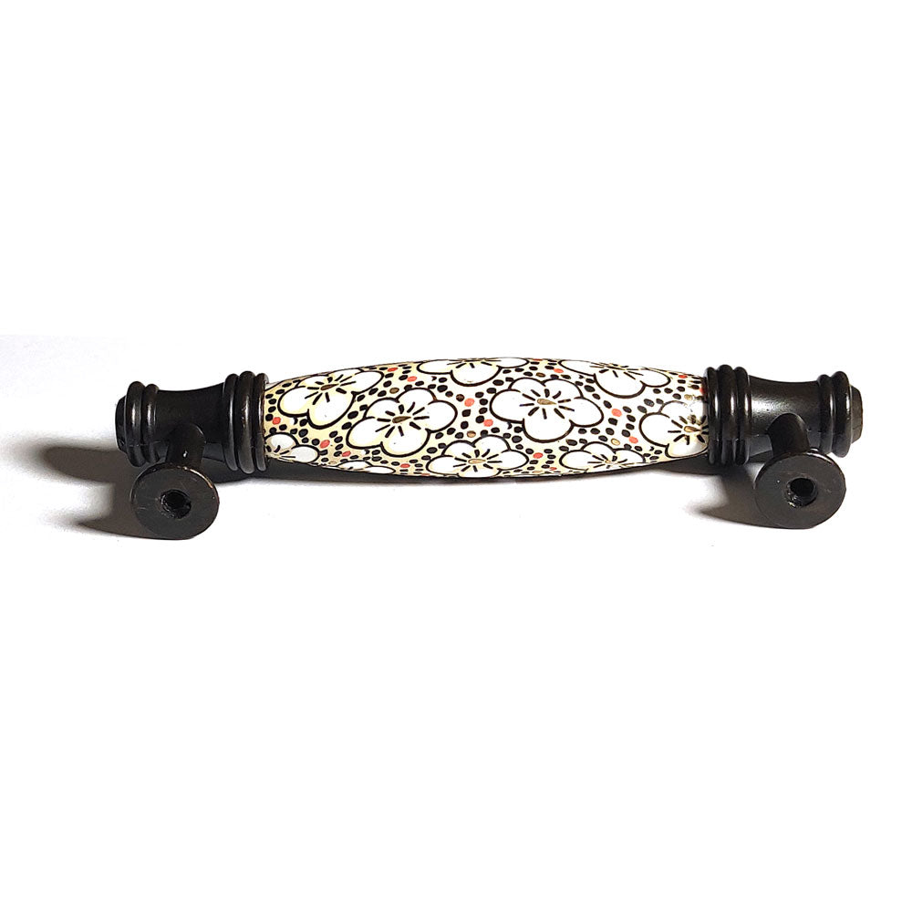 Ceramics Kitchen Cabinet Handles Bar Drawer Handle Pull 96MM 128MM