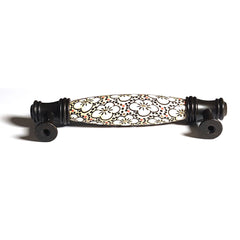 Ceramics Kitchen Cabinet Handles Bar Drawer Handle Pull 96MM 128MM