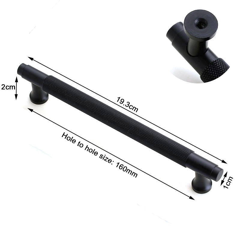 Black Gold Furniture Door Kitchen Cabinet Handle Handles Pull Pulls Cupboard