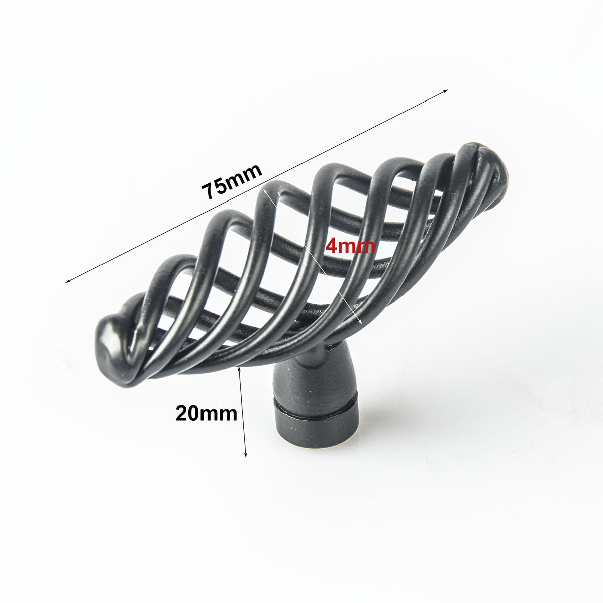 Iron-nickel alloy Kitchen Door Cabinet Drawer Handle Pulls T bar 96mm 128mm